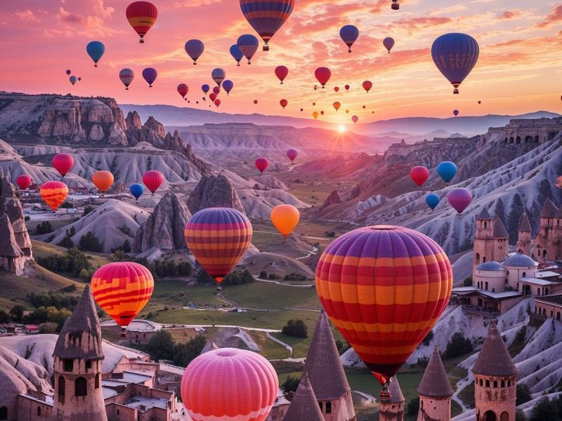 DENİZLİ ÇIKIŞLI KAPADOKYA PERİ BACALARI TURU